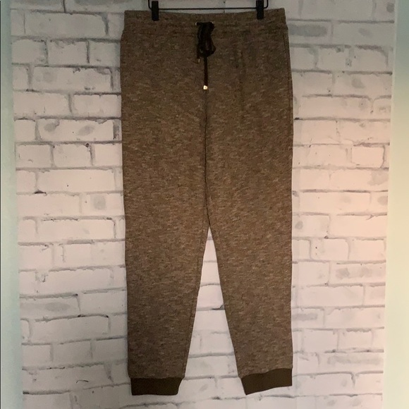 Pants - Isaac Mizaehi Green Gray Joggers